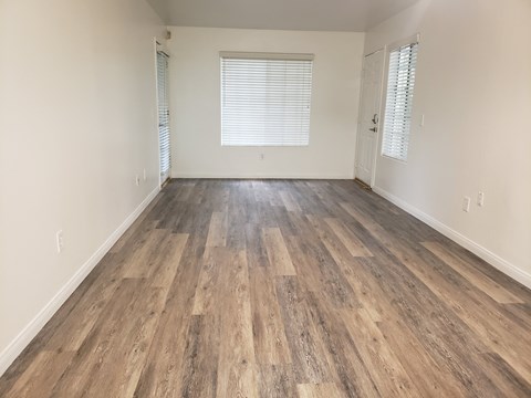 A4 Type 1 One Bedroom Livingroom at Villa Mondavi, Bakersfield
