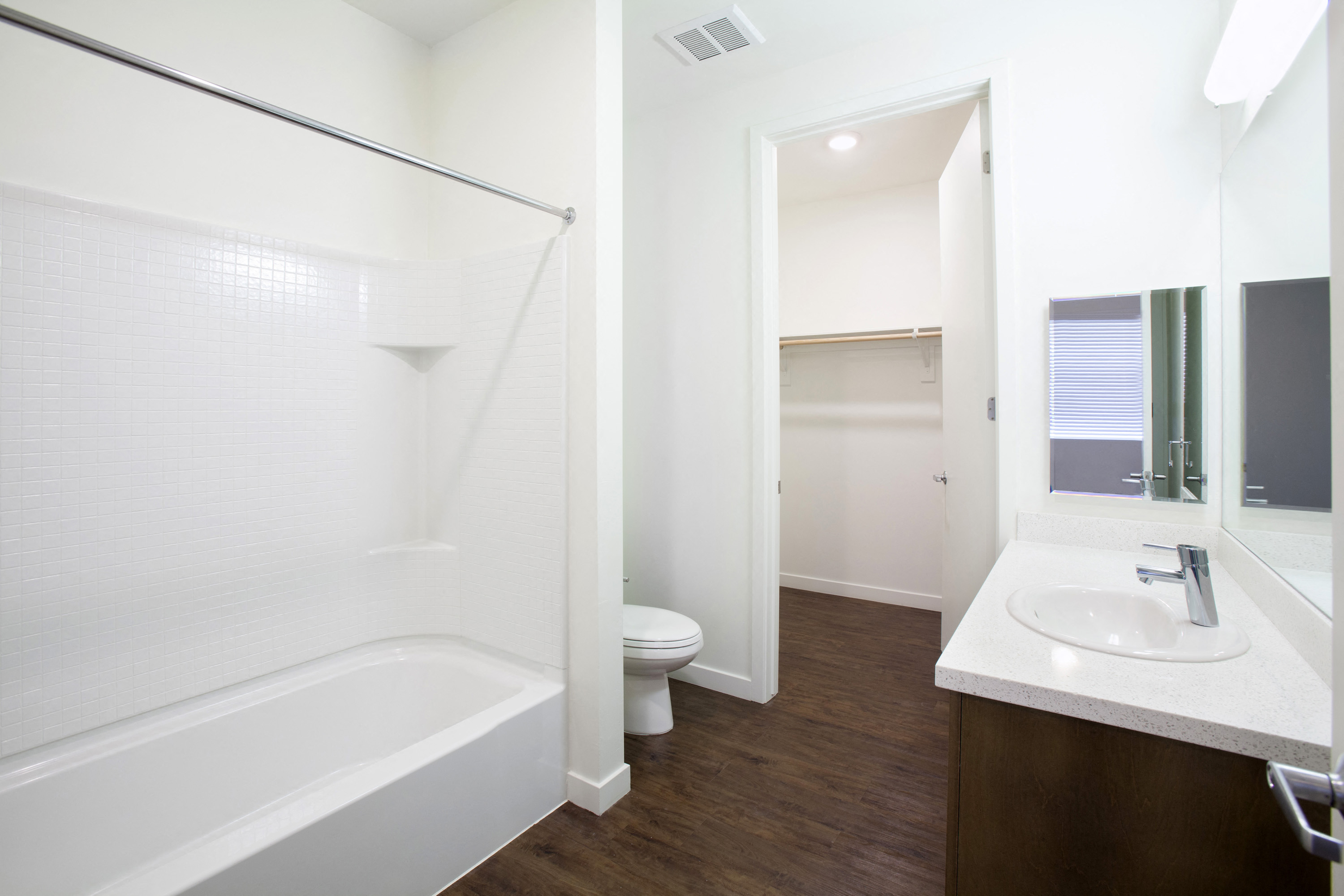 Park Square at Seven Oaks Unit Type B - Two Bedroom Bathroom 1 Bakersfield CA Apartments  at Park Square at Seven Oaks, California