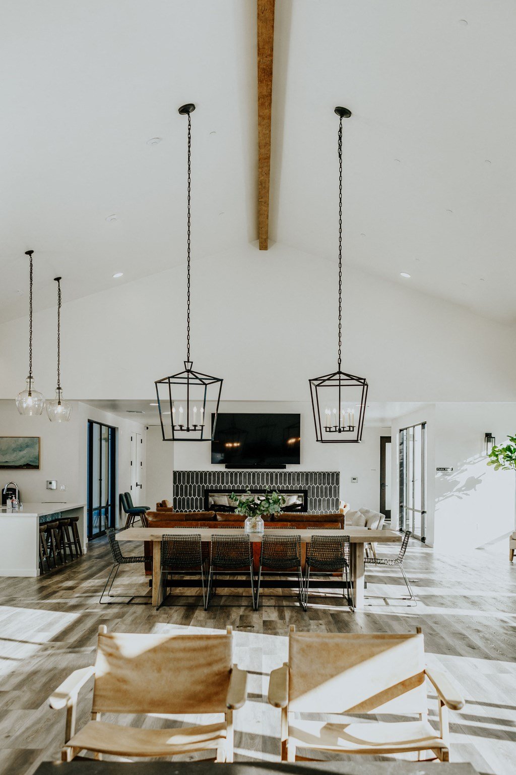 Community Room Interior  at Park West at Stockdale River Ranch, Bakersfield, California