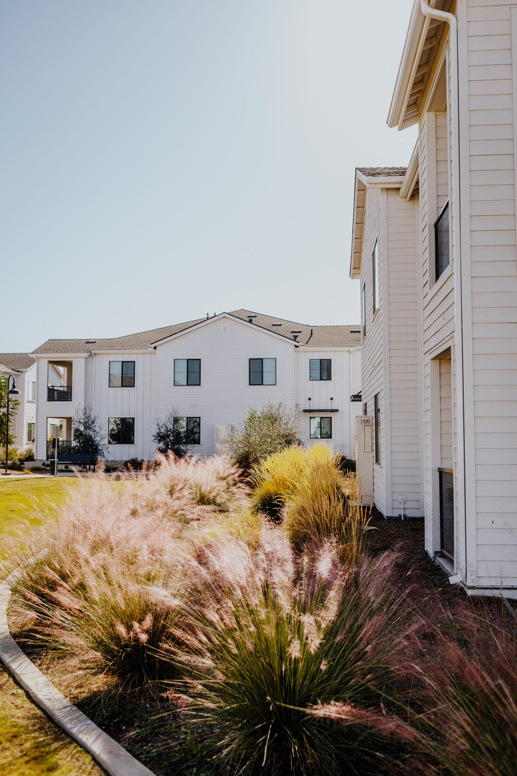 Typical Building Exterior Typical Building Exterior  at Park West at Stockdale River Ranch, Bakersfield, California