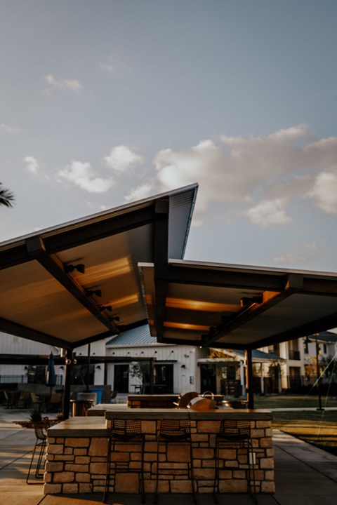 Covered BBQ Area  at Park West at Stockdale River Ranch, Bakersfield, CA, 93314