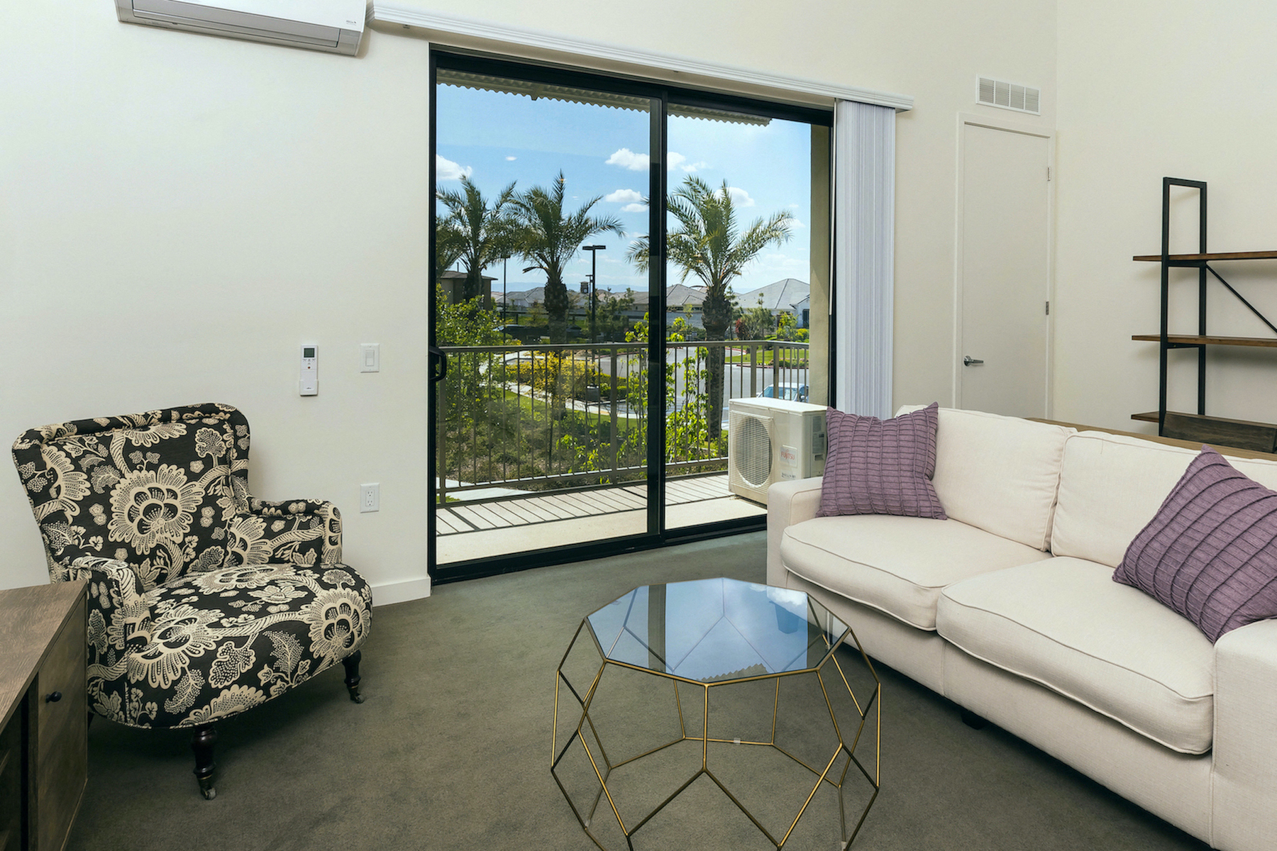 Loft Living Room  at Park Square at Seven Oaks, Bakersfield