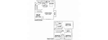 E2 - 3 Bedroom Townhome