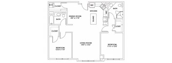 J1 - 2 Bedroom Flat