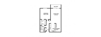 a floor plan of a house