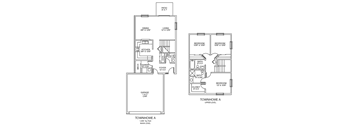 the floor plans for the apartments