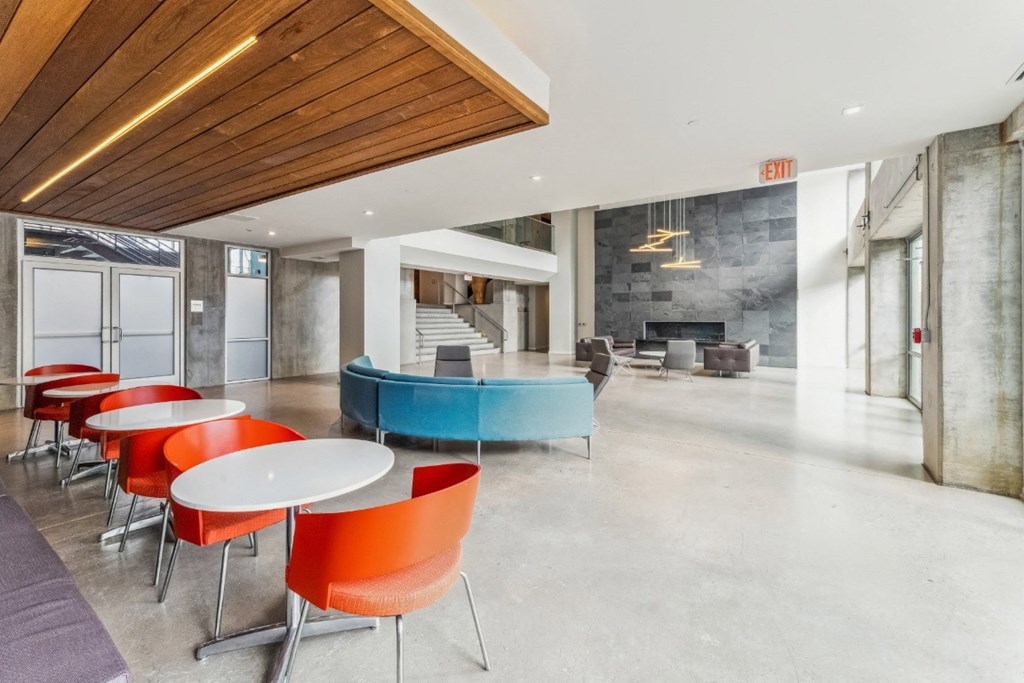 Lobby at The Locks Tower, Richmond, Virginia
