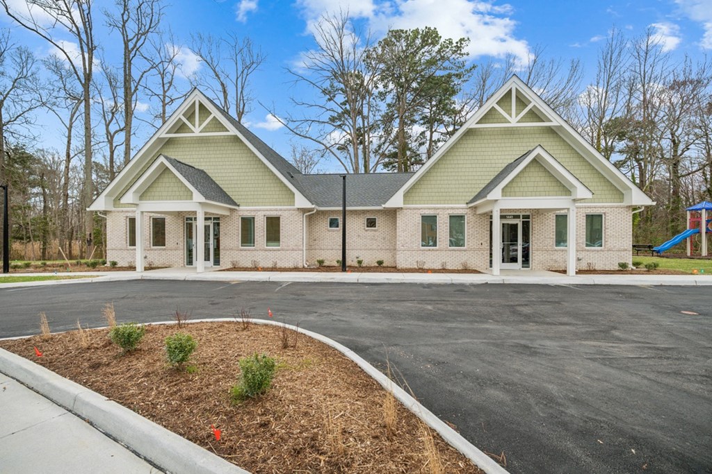 Property Exterior at The Courtyards of Chanticleer Apartments, Virginia Beach, VA