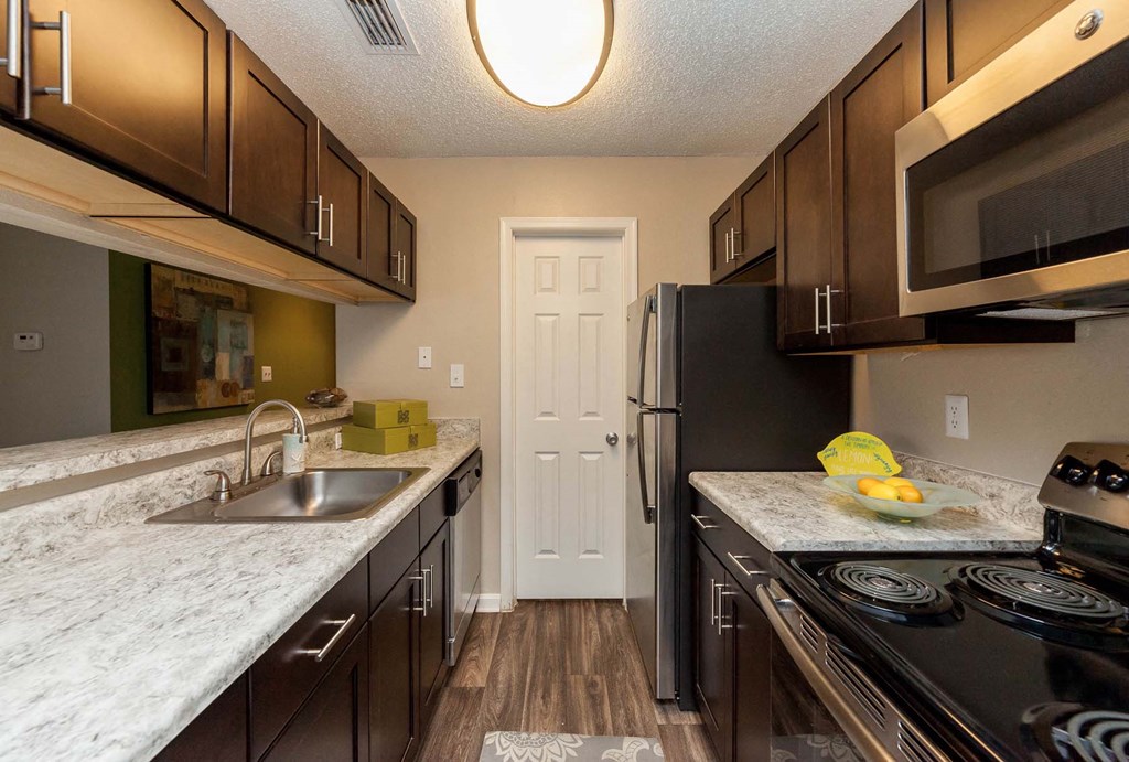 Fully Furnished Kitchen at The Timbers, Richmond, VA