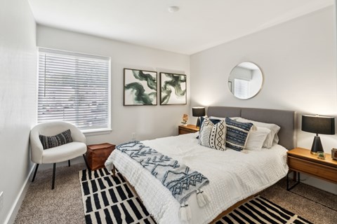Comfortable Bedroom at Linkhorn Bay Apartments, Virginia Beach