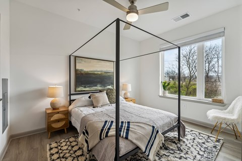 Spacious Bedroom at The Waterford At Rocketts Landing Apartments, PRG Real Estate, Richmond, Virginia