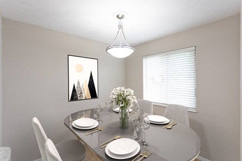 Elegant Dining Space at Chinoe Creek Apartments, Lexington, KY, 40502