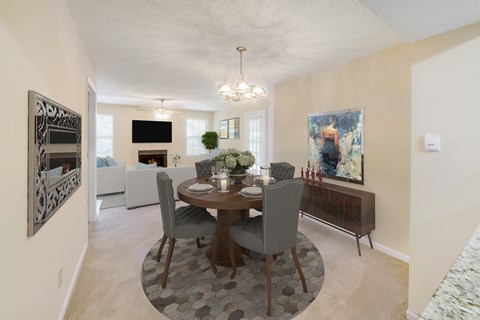 Elegant Dining Area at Herons Point, Virginia Beach