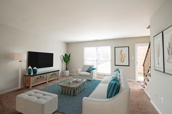 Gorgeous Living Room at The Courtyards of Chanticleer, Virginia Beach, VA, 23451 - Photo Gallery 5