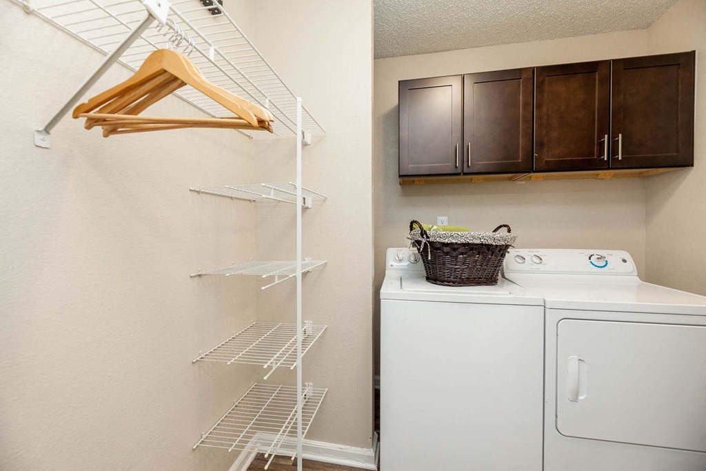 Bright Laundry Room at The Timbers, Richmond, VA, 23235