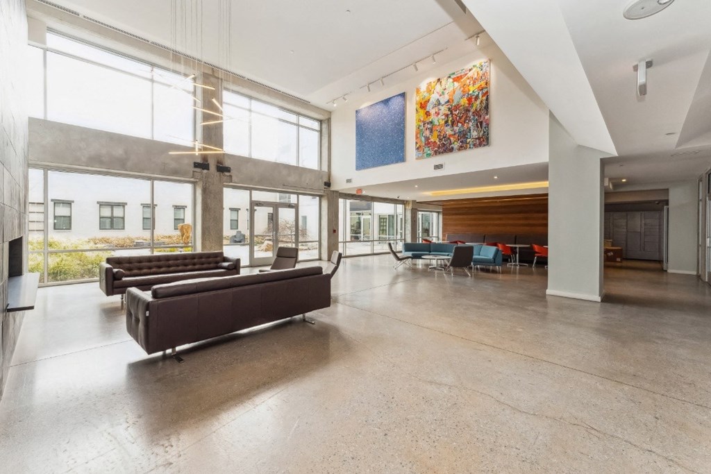 Lobby Lounge at The Locks Tower, Richmond, Virginia