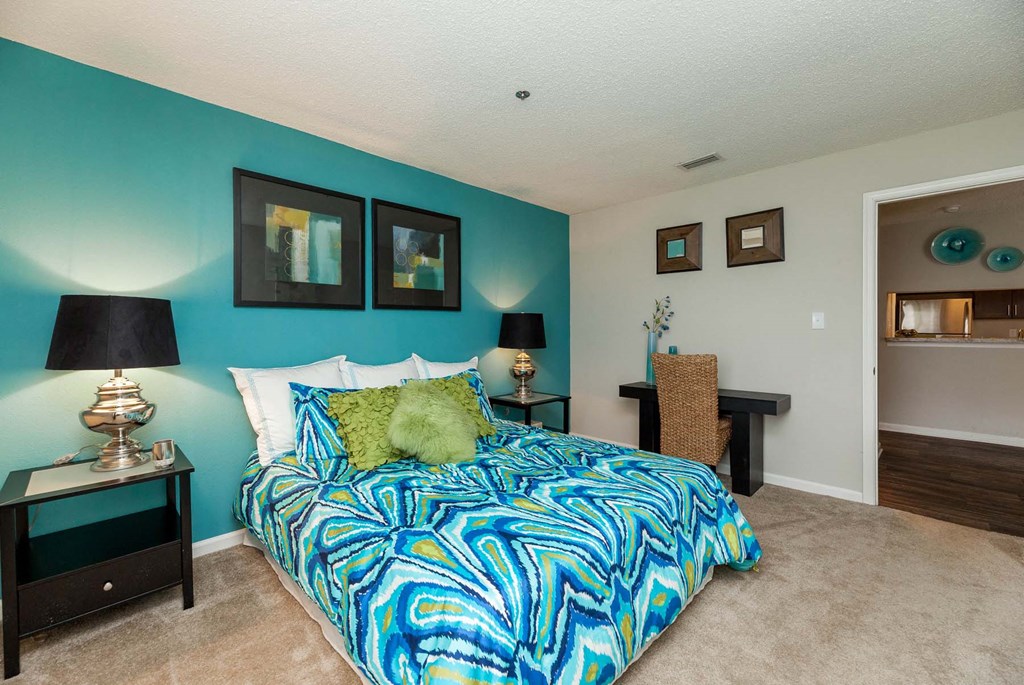 Comfortable Bedroom at The Timbers, Virginia