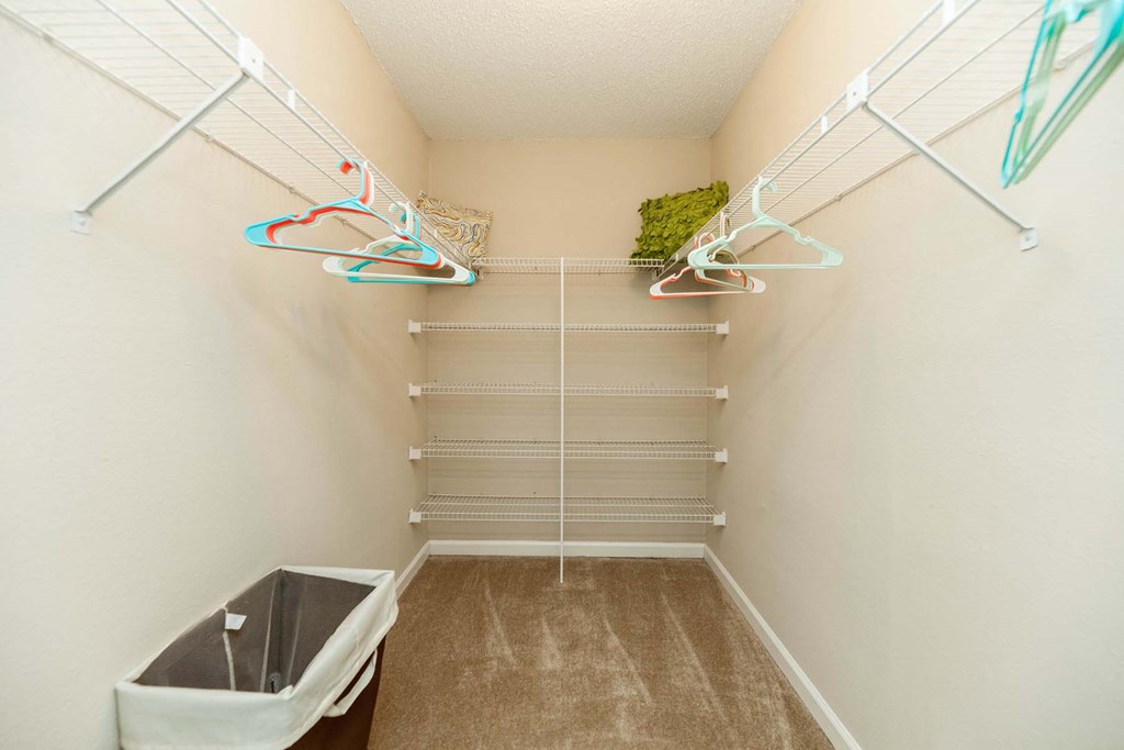 Large Walk-In Closets at The Timbers, Richmond, VA