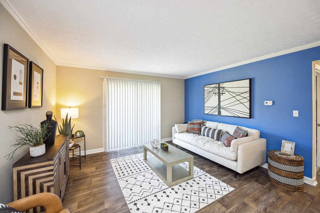 Living Room With Plenty Of Natural Lights at The Grove at Lyndon, Louisville, KY