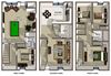 The Colonial floor plans The Colonial floor plans at Hyde Park Townhomes, PRG Real Estate Management, Chester, VA