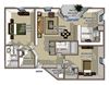 Andros Floor Plan Andros floor plan at The Villages of Banyan Grove Apartments for rent in Boynton Beach FL