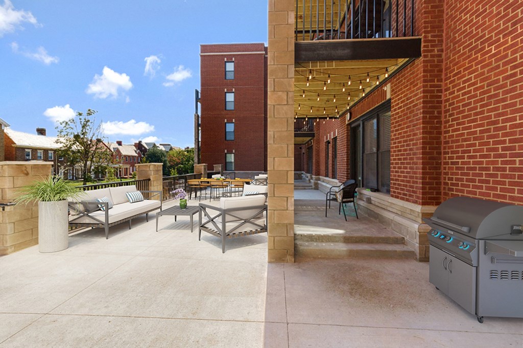 Rooftop Lounge at Circ Apartments, Virginia