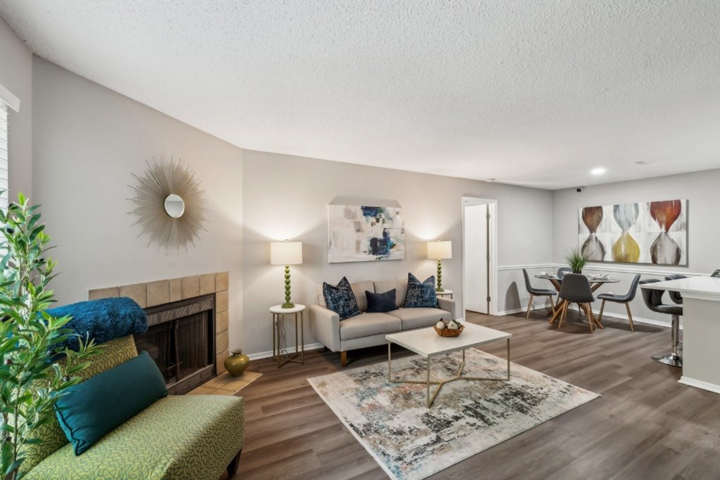 Large Living Area at Chapel View, Chapel Hill