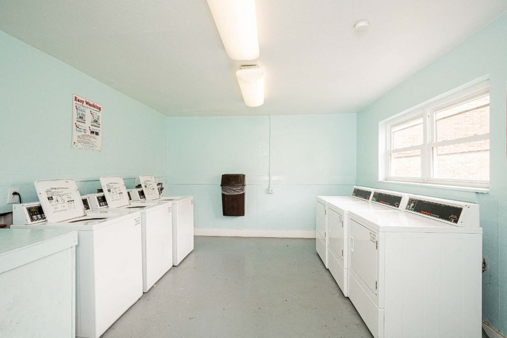 Bright Laundry Room at The Courtyards of Chanticleer, Virginia