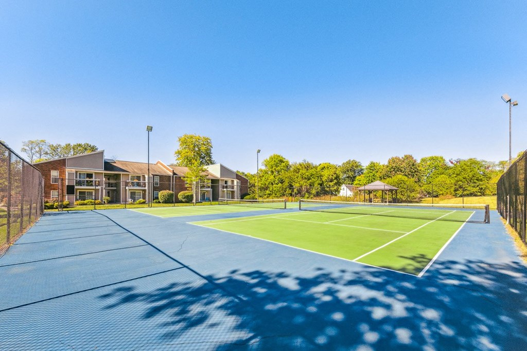 Tennis Court at The Grove at Lyndon, Kentucky