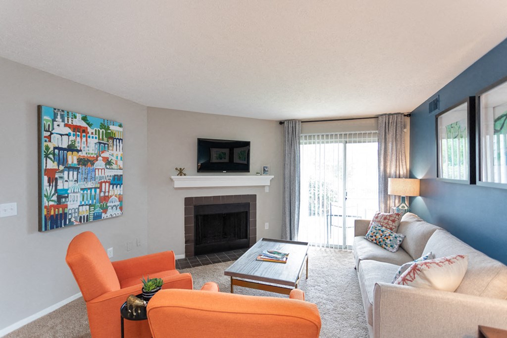 Private Apartment Balcony at Chinoe Creek Apartments, PRG Real Estate, Lexington, Kentucky