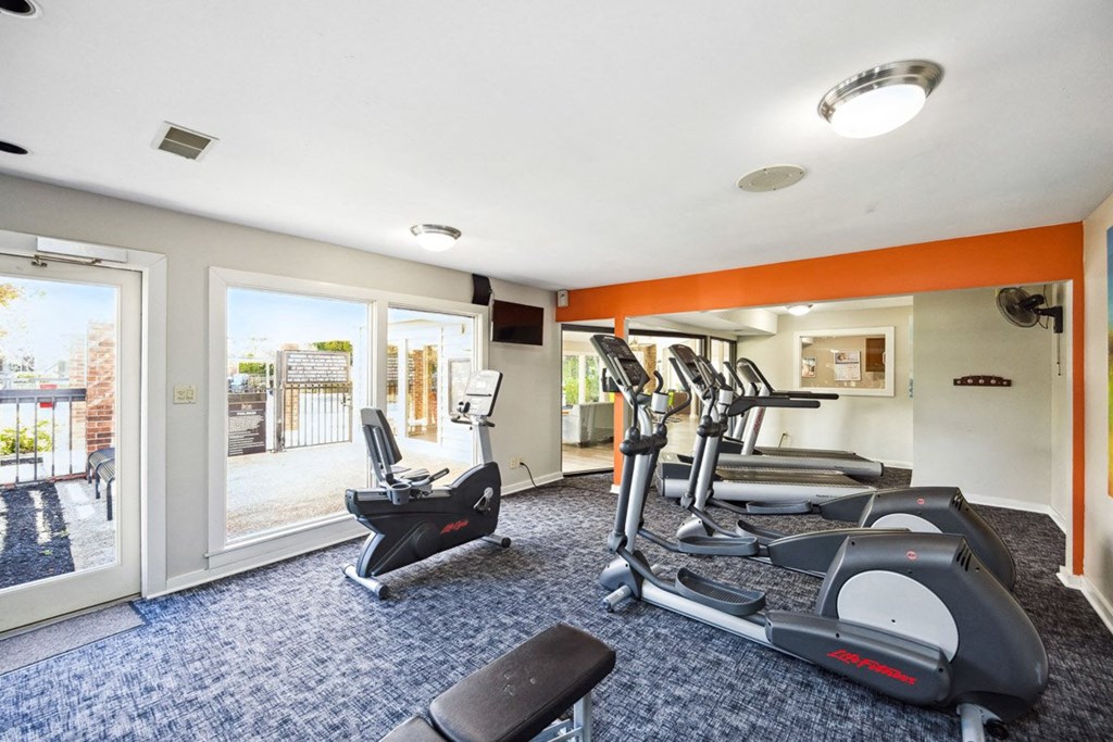 Fitness Center at The Grove Apartments  at Lyndon, Louisville, Kentucky