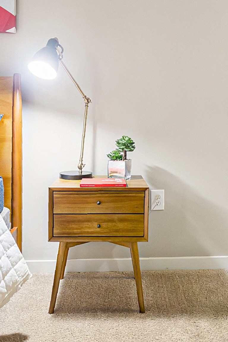 Night Lamp Stand at AMP Apartments, PRG Real Estate, Louisville, Kentucky