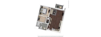 A2 Floor Plan at East 51 At Rocketts Landing, Richmond, Virginia