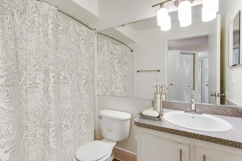 Luxurious Bathrooms at The Villages Apartment of Banyan Grove, Boynton Beach