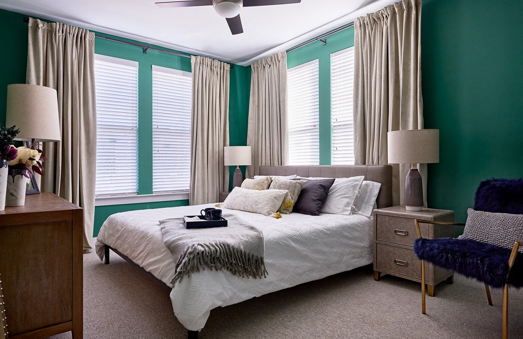 Bedroom With Plenty Of Natural Lights at The Villages Apartment of Banyan Grove, Boynton Beach, Florida