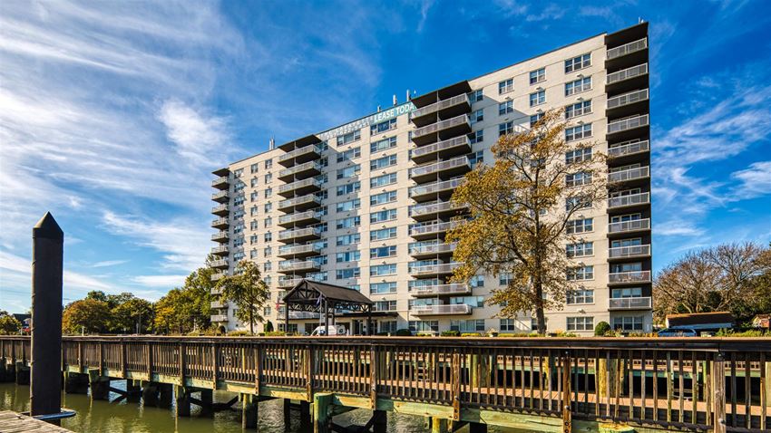 Building exterior with River at The Lafayette, Norfolk, VA - Photo Gallery 1