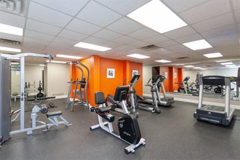 Cardio and Strength Training Center at River Oak Apartments, PRG Real Estate, Louisville, Kentucky