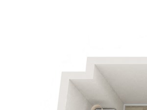 Floor plan of The Hanover 2 bedroom apartment