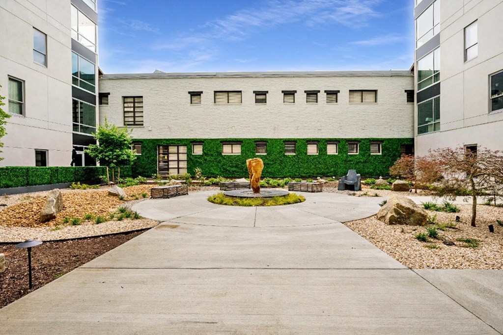 Courtyard View at The Locks Tower, Virginia, 23219