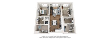 B1 Floor Plan at East 51 At Rocketts Landing, Richmond, Virginia