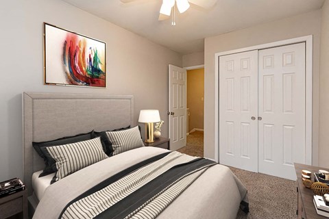 Guest Room at Cary Pines Apartments and Townhomes*, North Carolina