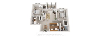 Hartford Floor Plan at Park Ridge Estates, Durham