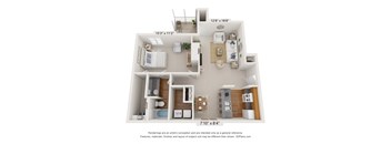 Waterford Floor Plan at Park Ridge Estates, Durham, North Carolina