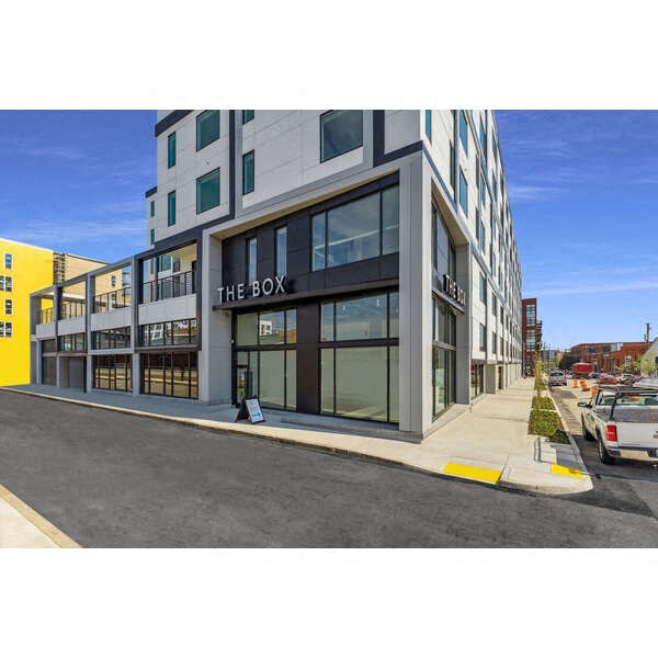 a rendering of the box building