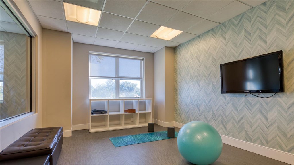 Rejuvenating Yoga room at The Lafayette, Virginia
