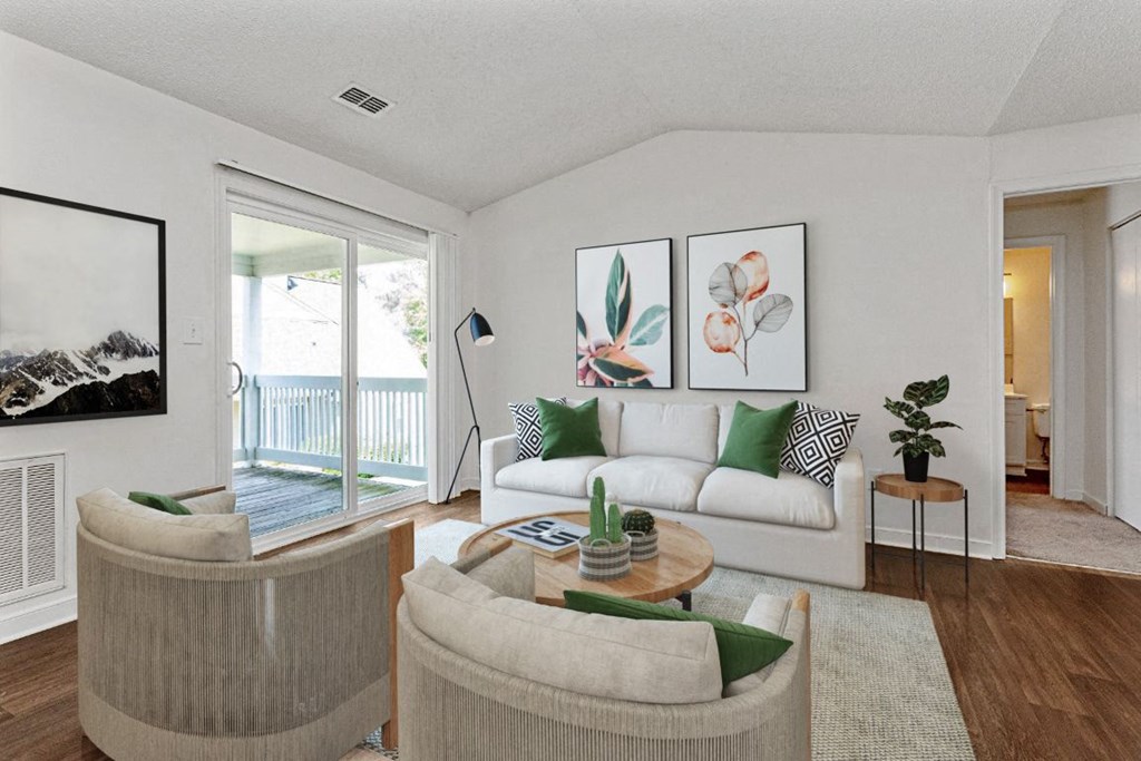 Living Room With Expansive Window