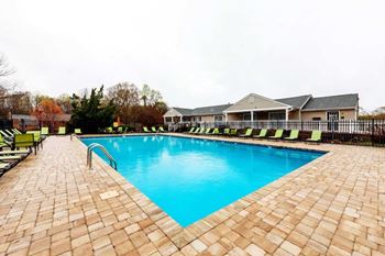 Sparkling Swimming Pool and Sundeck
