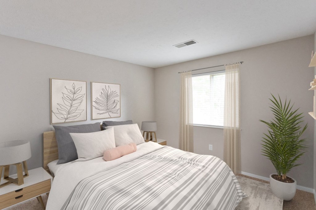 Gorgeous Bedroom at Chinoe Creek Apartments, PRG Real Estate Management, Lexington