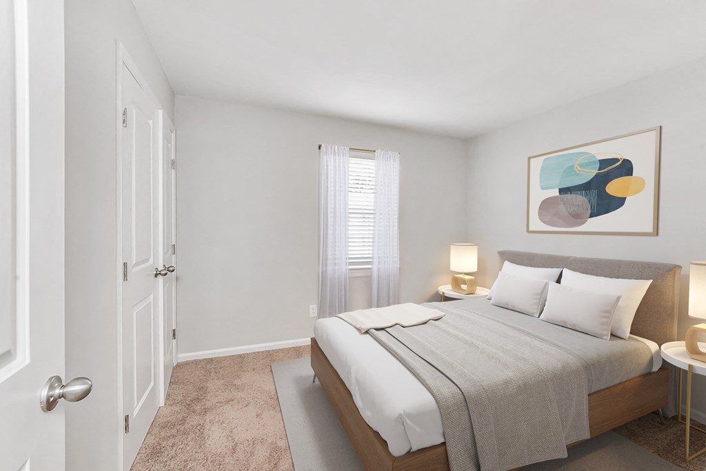 Gorgeous Bedroom at Staples Mill Townhomes, Richmond, Virginia