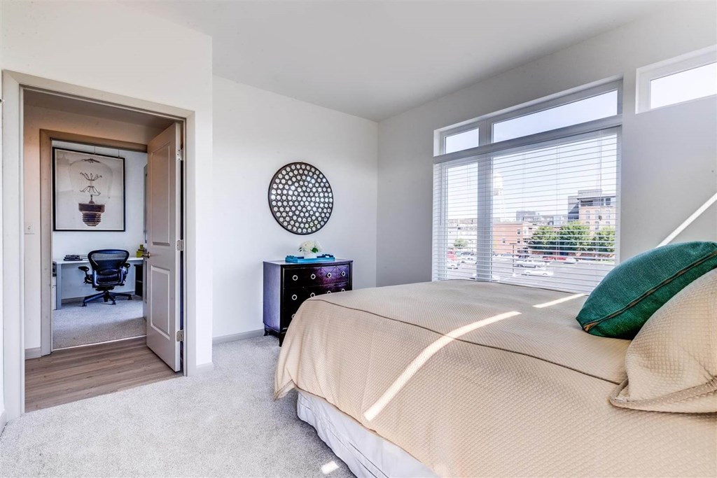 Bedroom With Closet at East 51 At Rocketts Landing, Richmond